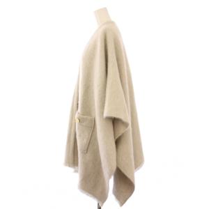 Diagram ストールポンチョ アウター 前開きトッパー ウール F グレージュ 0320484002 /BB