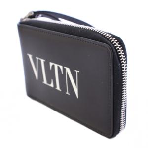 VALENTINO GARAVANI VLTN ストラップ付き財布 二つ折り ロゴ