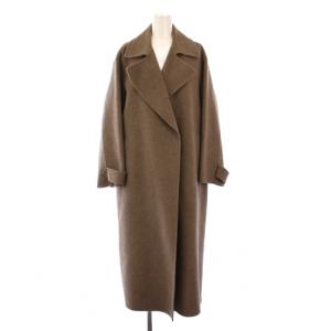 23AW ハミルトントレンチコート ウール 34 ブラウン 23020922300130