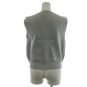 UNITED ARROWS MARW ニットベスト 前開き F グレー 9118-699-0011 /AN37