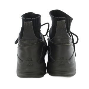 adidas Y's SEE ULATER GSG9 スニーカー ソックスハイカット レザー US9 26.5cm 黒