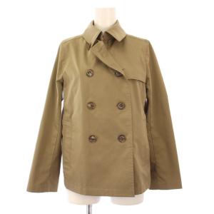 ヴァーチャレクスジャケット ステンカラー アウター ダブル 36 ベージュ H5E16-874-79 /BB