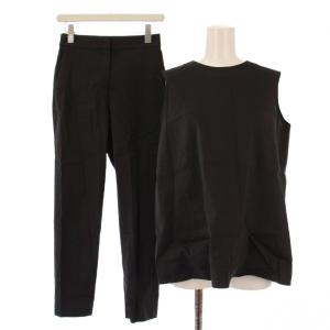ECO CRUNCH WASH ONDA ＆CAROL E セットアップ カットソー ノースリーブ クルーネック
