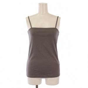 25SS STELLA CAMIE 2 TANK キャミソール ストレッチ ワンカラー 無地 38 グレー