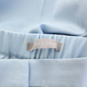 theory luxe 23AW NEW SAXONY LIGHT テーパードパンツ スラックス ジップフライ ストレッチ ウール