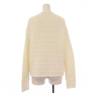 theory luxe BRAMBLE DORTHY ニットカーディガン 長袖 クルーネック 編み込み ストレッチ ワンカラー