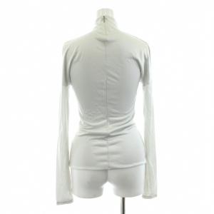 GUCCI カットソー キーホール 長袖 ストレッチ XS ライトグレー /KU