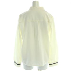 axes femme チェーンタイセットブラウス シャツ 長袖 F 白 ホワイト CI91X96 /HN