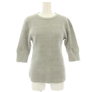 サーマル7分袖カットソー ワッフルカットソー M グレー FU-D-061 /HN