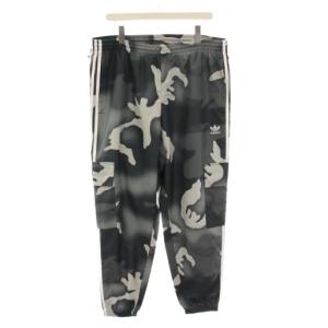 グラフィック カモ カーゴパンツ カモフラ 迷彩柄 2XL 3XL グレー 白 ホワイト IC5733
