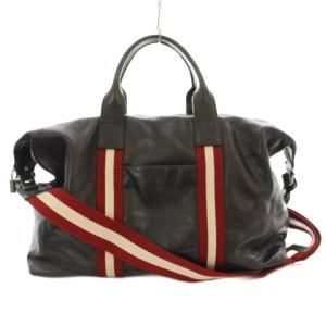 TERRET SM 261 ボストンバッグ ショルダーバッグ カーフレザー 南京錠 鍵付き 黒 ブラック