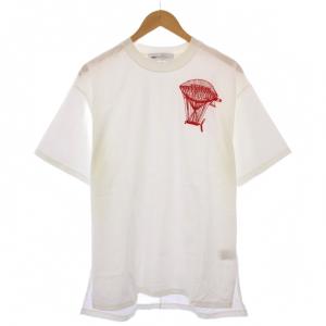 AIRSHIP EMBROIDERY T-SHIRT エアーシップエンブロイダリーTシャツ 半袖 クルーネック