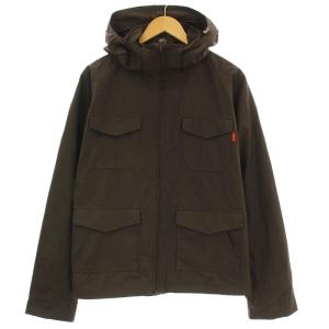 マウンテンパーカー ナイロン混 ジャケット フード XL 茶 ブラウン 2W5-8955 /G