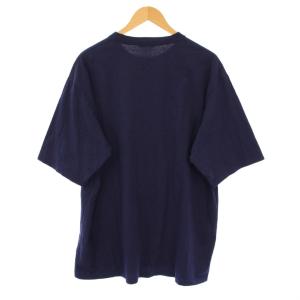 UNDERCOVER グラフィック Tシャツ 半袖 クルーネック ロゴ プリント 3 紺 ネイビー UP1E9801-1 /BB