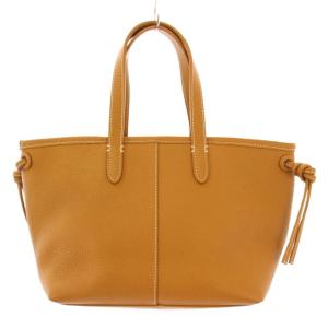 SIGN シング トートバッグ ハンドバッグ レザー ワンカラー 茶 ブラウン /BB