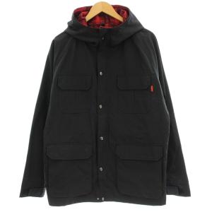 マウンテンパーカー ナイロン ジャケット フード L 黒 ブラック 2W5-7930 /G
