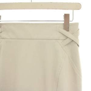 PINKY&DIANNE クロスウエストスカート タイトスカート ひざ丈 38 ライトベージュ 031-3120581 /HN