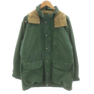 マウンテンパーカー ジップアップ ナイロン L 緑 グリーン NP2121 /AN37