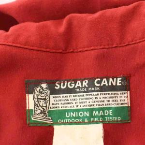 SUGAR CANE OKLAHOMA スイングトップ ジャケット ブルゾン ジップアップ L 赤 レッド 321M1101