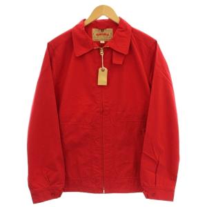 スイングトップ ジャケット ブルゾン ジップアップ 40 赤 レッド SC13005 /G
