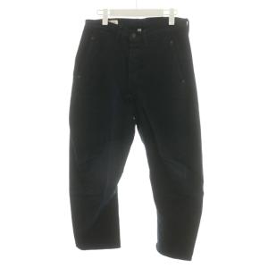 デニムパンツ ジーンズ ジーパン Gパン ボタンフライ W30L30 黒 ブラック LEJ570 /AN44