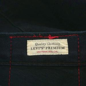 Levis PReMIUM デニムパンツ ジーンズ ジーパン Gパン ボタンフライ W30L30 黒 ブラック LEJ570 /AN44