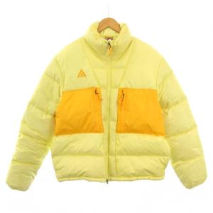 ダウンジャケット L イエロー