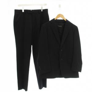 3点セット シングルスーツ テーラードジャケット 総裏地 ベスト Vネック テーパードパンツ ジップフライ