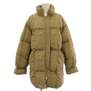 22AW STAND COLLAR DOWN JACKET ダウンジャケット スタンドカラー 36 ベージュ