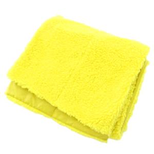 UGG australia マフラー ストール ボア ロゴ 黄色 イエロー /HN