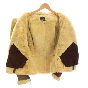 AVIREX TYPE B-9 フライトジャケット ムートン ジップアップ アウター 36 茶色 ブラウン AC1776-6