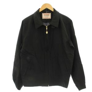 ドリズラー スイングトップ ジャケット ジップアップ ブルゾン L 黒 ブラック /G