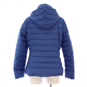 LANVIN SPORT 中綿ジャケット ジップアップ フード 38 青 VLS6071Y5 /BM