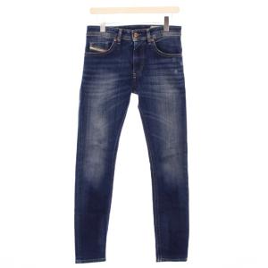 THOMMER デニムパンツ ジーンズ ジップフライ ストレッチ W27 L30 紺 ネイビー /BB