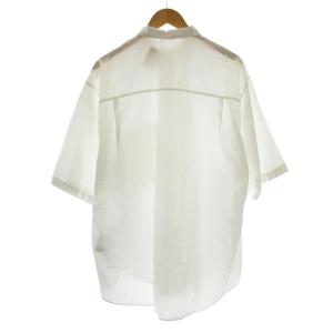 AURALEE 23SS WASHED FINX TWILL BIG HALF SLEEVED SHIRT 半袖 シャツ