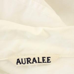 AURALEE 23SS WASHED FINX TWILL BIG HALF SLEEVED SHIRT 半袖 シャツ