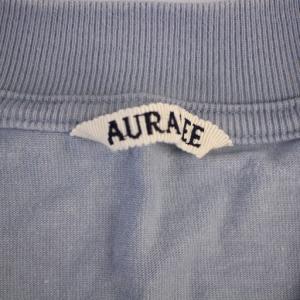 AURALEE 24SS HEAVY WEIGHT TEE Tシャツ カットソー 半袖 クルーネック 3 水色 A24ST01SU