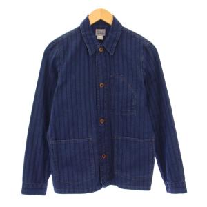 ラルフローレン インディゴストライプチョアジャケット 2 ネイビー 282834609001