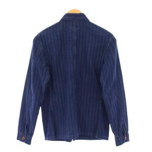 RRL ラルフローレン インディゴストライプチョアジャケット 2 ネイビー 282834609001