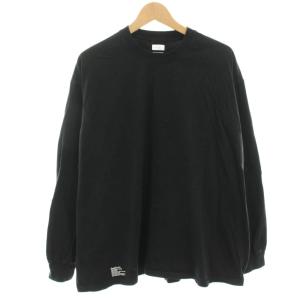 CORPOLATE L/S TEE Tシャツ カットソー 長袖 L 黒 ブラック /HN