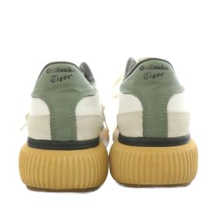 Onitsuka Tiger デレシティ DELECITY スニーカー シューズ 23.5cm カーキ 白 ホワイト F580223