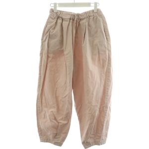 25SS カラーコクーンパンツ イージーパンツ コットン F ピンク GAA4-24M012 /AN44