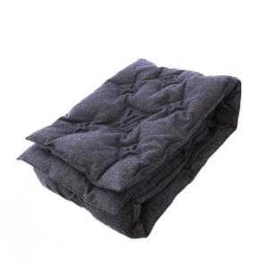 LOUIS VUITTON エシャルプ モノグラム エンボス 3D マフラー グレー M76052