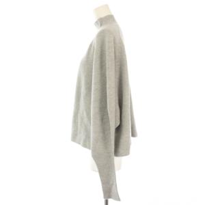 iCB 22AW ソフトウールハイゲージハイネックニット セーター ウール 長袖 S グレー KRCYNW0602