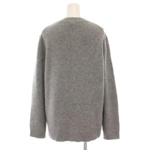 Theory CASHMERE SOLID CREW ニット セーター 長袖 カシミヤ S グレー 01-9301745-023-902