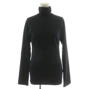 ニット カットソー 長袖 タートルネック 3 黒 ブラック FN-T28-055 /AN29