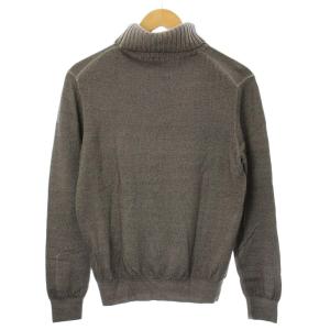Cruciani ニット セーター ハイネック ウール 長袖 46 グレー /G