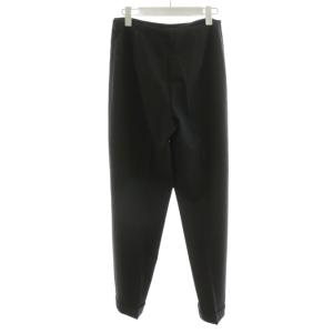 Ralph Lauren COLLECTION PURPLE LABEL テーパードパンツ タック ウール 6 グレー /AN28