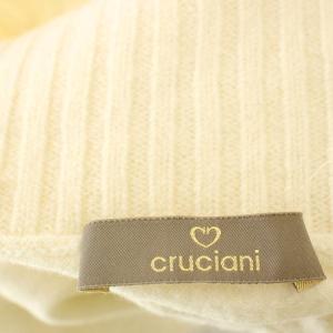 Cruciani ニット タートルネック 長袖 ウール セーター 46 白 ホワイト CU2707 /G