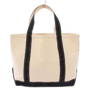 REMI RELIEF トートバッグ ハンドバッグ キャンバス バイカラー アイボリー 黒 ブラック /BB